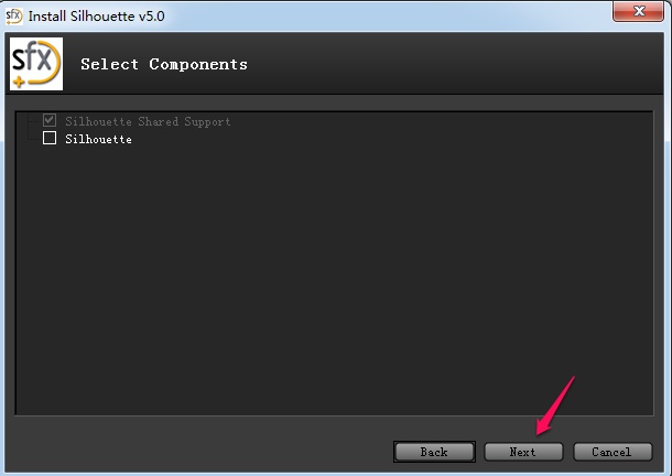 sfx silhouette操作步骤