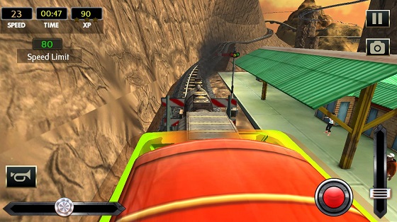 山间火车模拟游戏