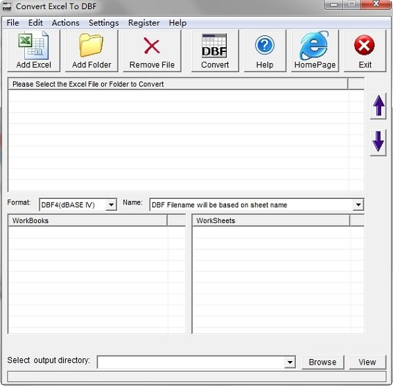 excel转dbf转换器 免费版0