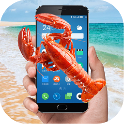 小龙虾屏幕恶作剧