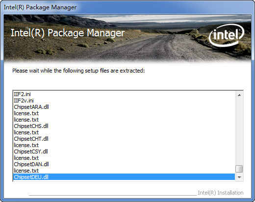  英特尔芯片组驱动