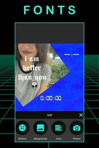 r4ve蒸汽波复古自拍相机软件 v1.3.2 安卓版1