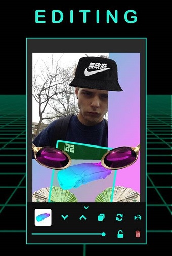 r4ve蒸汽波复古自拍相机软件 v1.3.2 安卓版2