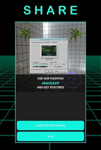 r4ve蒸汽波复古自拍相机软件 v1.3.2 安卓版3