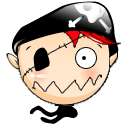 海盗装qq动态表情包