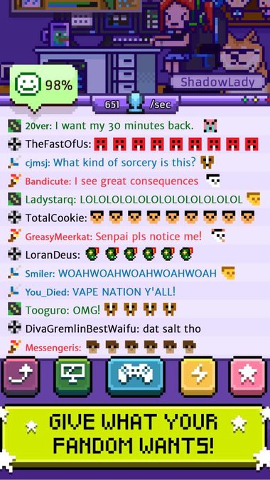 游戏主播模拟器中文修改版 v1.0.4 安卓最新版1