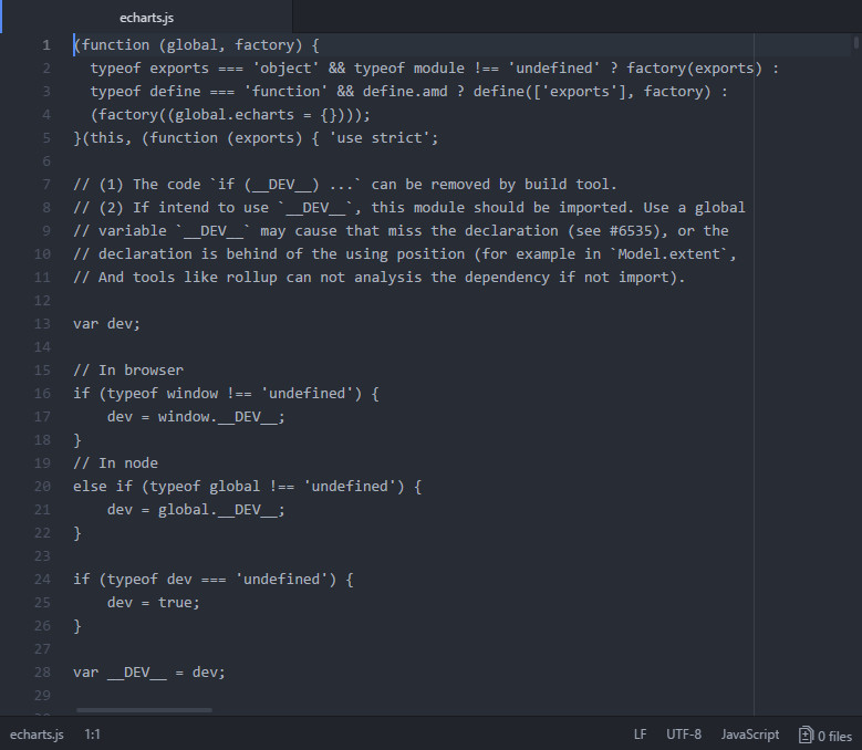 ECharts图表 v4.0.4 开发版1