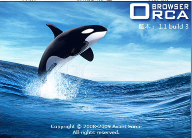 orca browser浏览器 v1.1 绿色版0