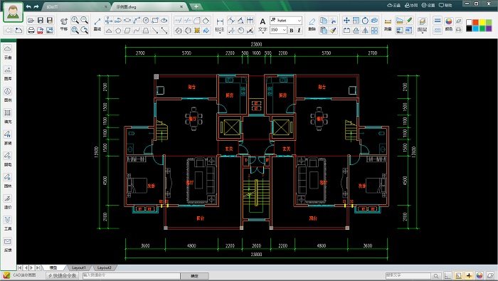 cad迷你画图2018免费版 v2018r5 电脑版0