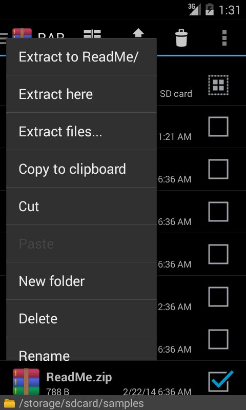 手机rar解压软件 v20200321 安卓版0