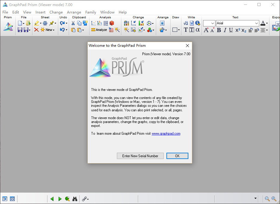 Graphpad prism 7修改版 v7.00 免费版0