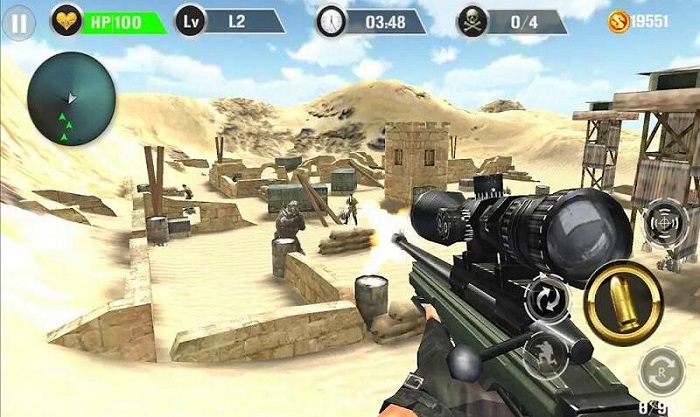 山地狙击手射击无限金币版 v1.0 安卓版2