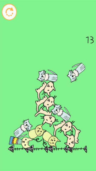 滑稽猫叠叠乐手机游戏 v1.0 安卓版 1