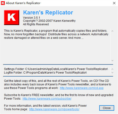 karens replicator