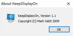 keep display on(禁止屏幕保护) v1.1 绿色版1