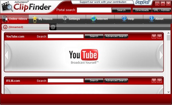 ashampoo clipfinder(在线视频下载软件) v1.47 正式版0