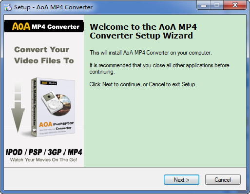 aoa mp4 converter