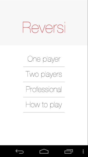 翻转黑白棋手游 v1.00 安卓版0