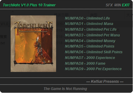 火炬之光全功能修改器 免费版0