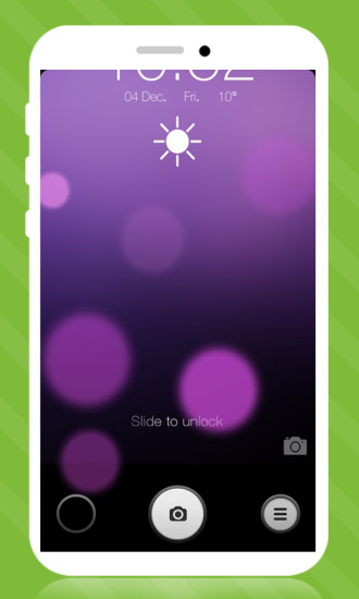 iPhone5s雨滴锁屏app v9.0 安卓版3