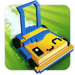 卡通农场收割机游戏