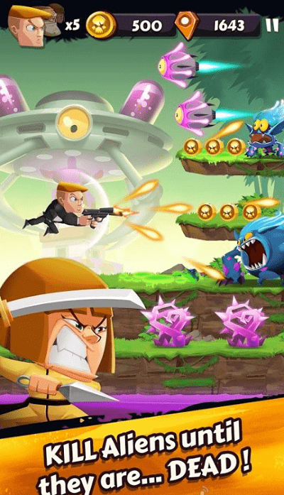 坏家伙们奔跑射击最新版 v1.0.0 安卓版1