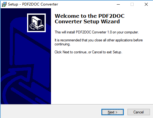 pdf2doc converter(pdf转word文件格式) 免费版 0