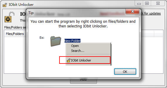 iobit unlocker64位 V1.1 绿色版3