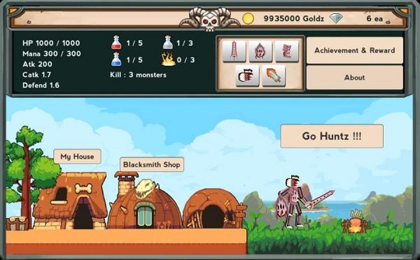 2d怪兽猎人手游 v1.7 安卓最新版1