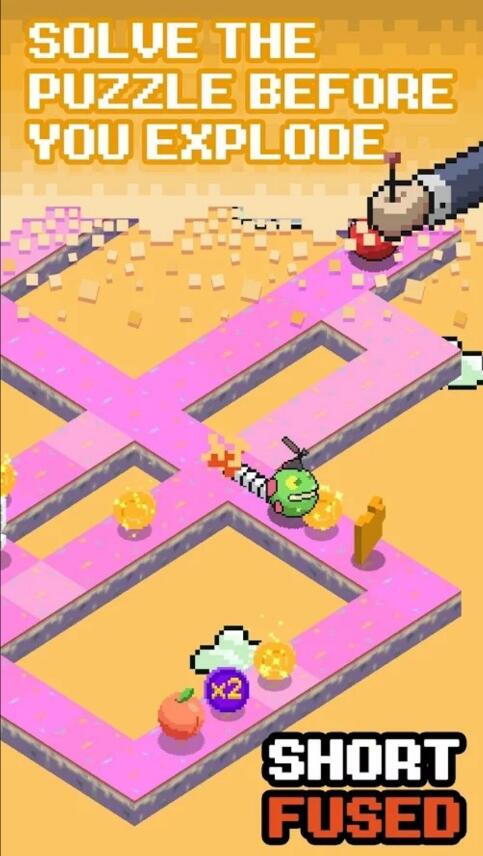 暴躁的像素炸弹手游(short fused) v2.2 安卓版2