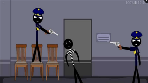 火柴人越狱3汉化版 v1.1 安卓版1