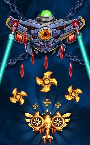 银河战争无限钻石修改版(space x) v3.6 安卓中文版1