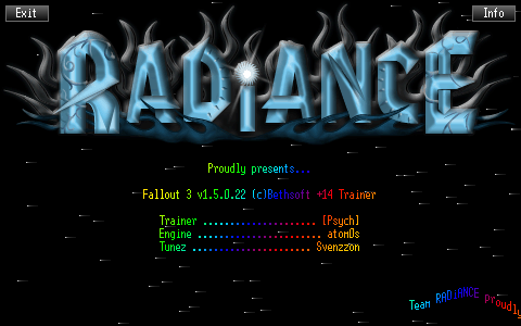 辐射3中文修改器 v1.4.0.6 电脑版0