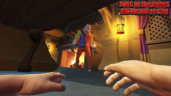 疯狂的邻居生存游戏汉化版 v1.2 安卓版0