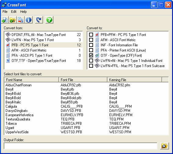 crossfont中文版 v4.2 免费版0