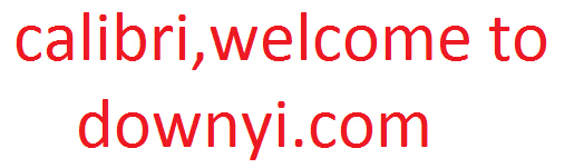 calibri calibri字体