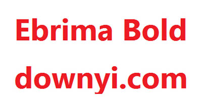 Ebrima Bold ttf