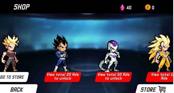 像素龙珠赛亚人最新修改版 v1.0.1 安卓版0