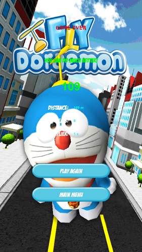 哆啦a梦直升机手机游戏(dora fly) v1.0 安卓版2