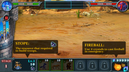 征服堡垒无限金币钻石版 v1.1.4 安卓版0