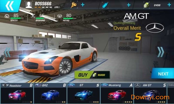 疯狂漂移赛车城汉化修改版 v1.0 安卓版2