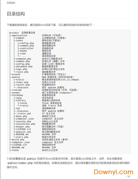 thinkphp5.0完全开发手册 pdf版0