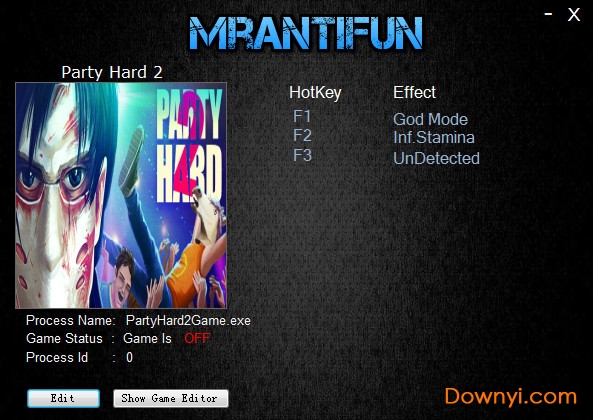 疯狂派对2最新修改器 v1.0.012r 免费版0