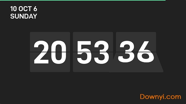timerclock手机版(横屏显示时钟) v1.0.0 安卓最新版2