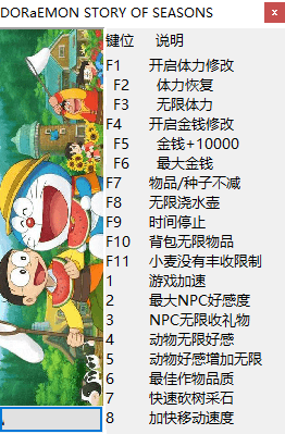 哆啦a梦牧场物语修改器