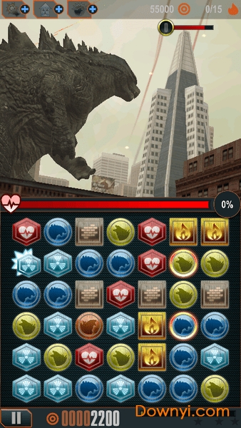 哥斯拉破坏3最新版 哥斯拉破坏3无限生命道具版(smash3)