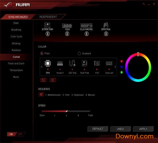 华硕同步灯光软件中文版 v1.03.34 官方版0