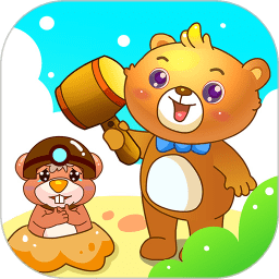 儿童游戏打地鼠乐园