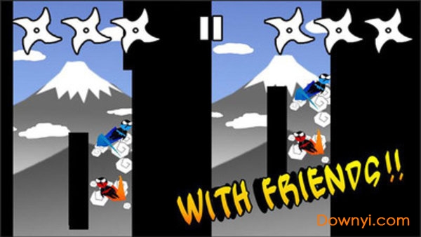 双人跳跃忍者游戏下载