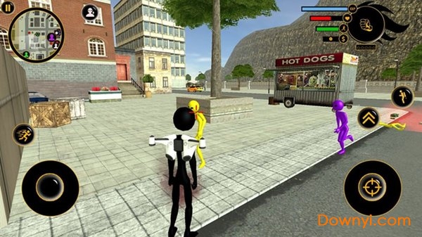 倒钩火柴人格斗射击 v1.0 安卓版1